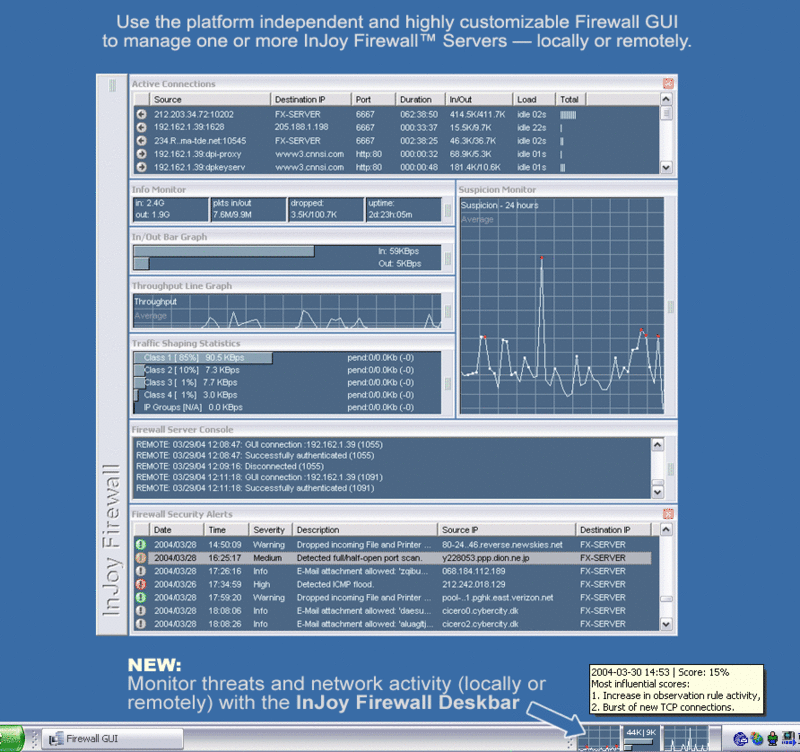 InJoy Firewall Screenshot